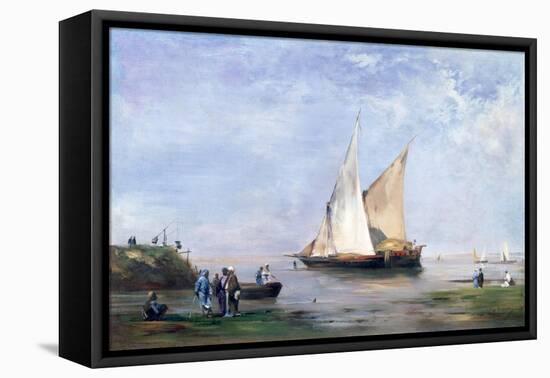 The Banks of the Nile, 1874-Eugene Fromentin-Framed Premier Image Canvas