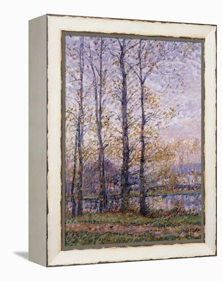 The Banks of the Oise at Precy; Les Bords De L'Oise a Precy-Gustave Loiseau-Framed Premier Image Canvas