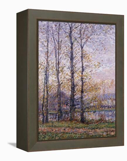 The Banks of the Oise at Precy; Les Bords De L'Oise a Precy-Gustave Loiseau-Framed Premier Image Canvas