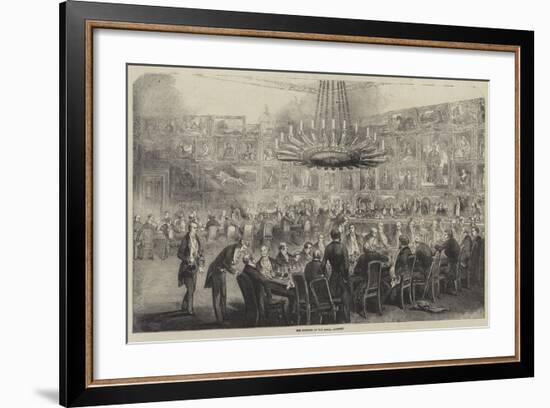 The Banquet at the Royal Academy-null-Framed Giclee Print