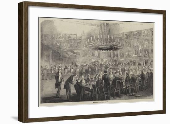 The Banquet at the Royal Academy-null-Framed Giclee Print