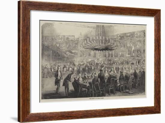 The Banquet at the Royal Academy-null-Framed Giclee Print