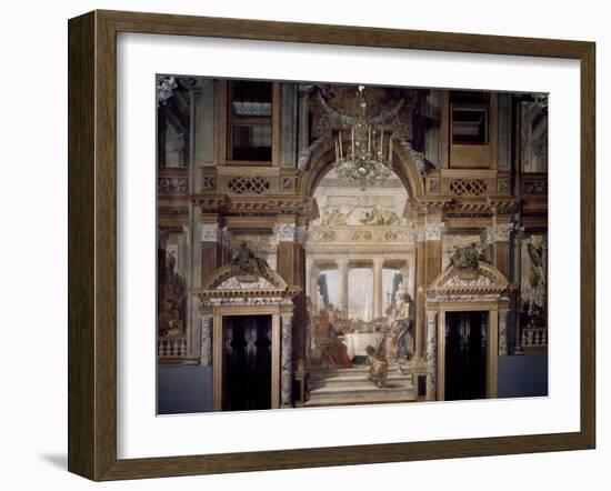 The Banquet of Cleopatra-Giambattista Tiepolo-Framed Giclee Print