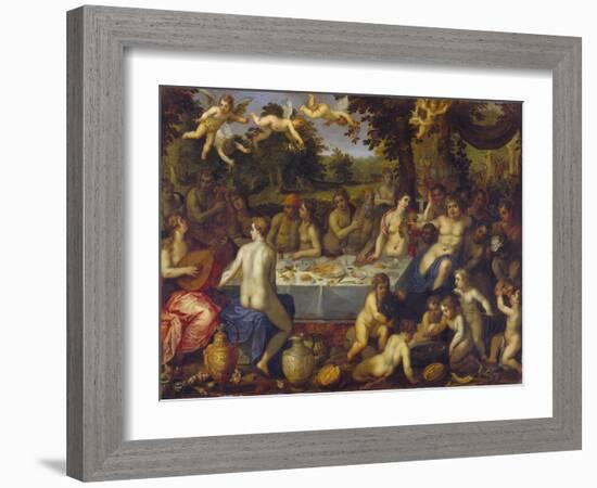 The Banquet of the Gods-Hendrick Van Balen-Framed Giclee Print