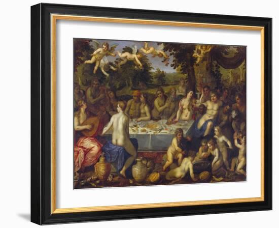 The Banquet of the Gods-Hendrick Van Balen-Framed Giclee Print