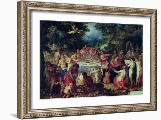 The Banquet of the Gods-Hendrik van Balen the Elder-Framed Giclee Print