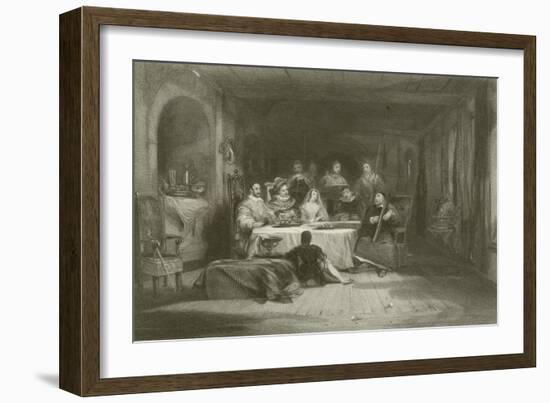 The Banquet-George Cattermole-Framed Giclee Print