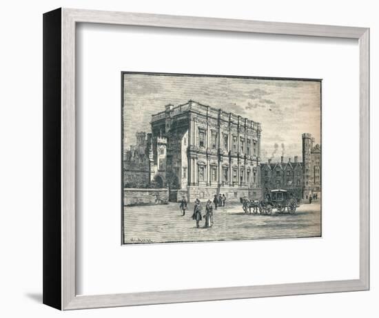The Banqueting House, Whitehall, London, 17th Century (1905)-Unknown-Framed Giclee Print
