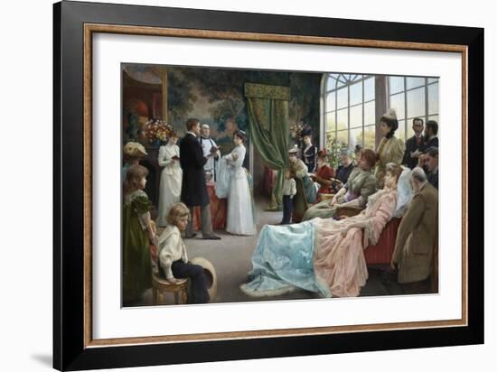 The Baptism, 1892-Julius Leblanc Stewart-Framed Giclee Print