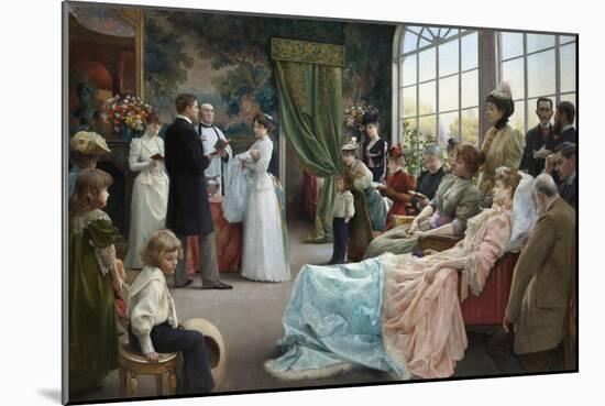 The Baptism, 1892-Julius Leblanc Stewart-Mounted Giclee Print