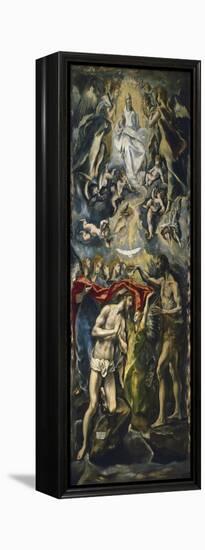 The Baptism of Christ, 1597-1600-El Greco-Framed Premier Image Canvas