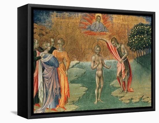 The Baptism of Christ, 15th Century-null-Framed Premier Image Canvas