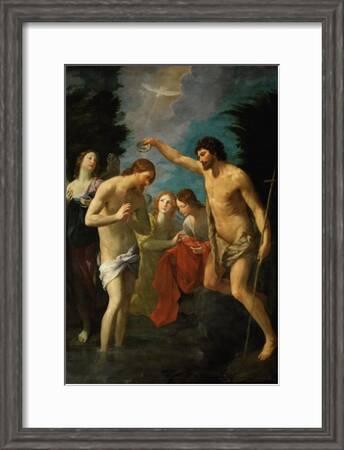 Religious Art Guido Reni Fine Art Print Baptism of Christ