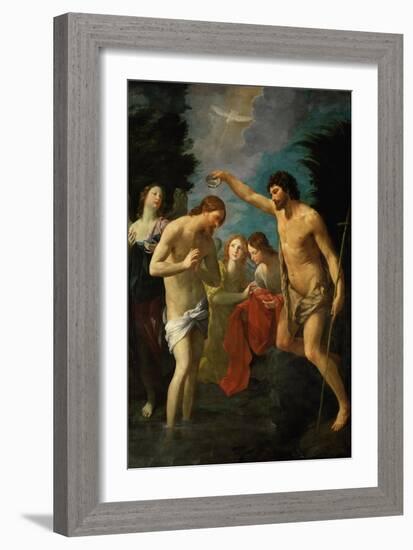 The Baptism of Christ, 1623-Guido Reni-Framed Giclee Print