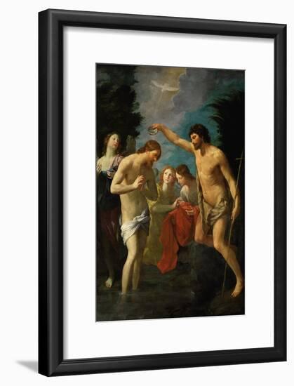 The Baptism of Christ, 1623-Guido Reni-Framed Giclee Print