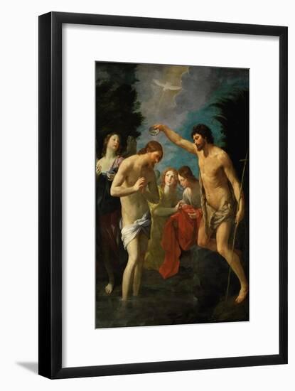 The Baptism of Christ, 1623-Guido Reni-Framed Giclee Print