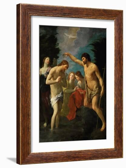 The Baptism of Christ, 1623-Guido Reni-Framed Giclee Print