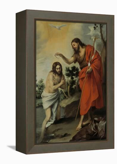 The Baptism of Christ, 1655-Bartolomé Estebàn Murillo-Framed Premier Image Canvas