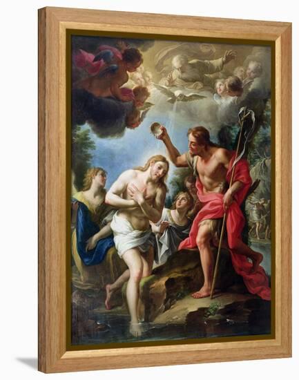 The Baptism of Christ, 1723-Francesco Trevisani-Framed Premier Image Canvas