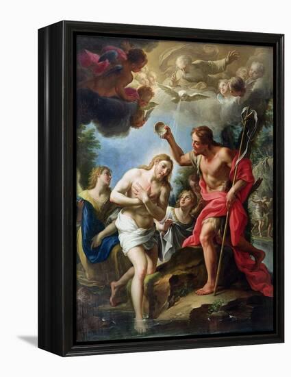 The Baptism of Christ, 1723-Francesco Trevisani-Framed Premier Image Canvas