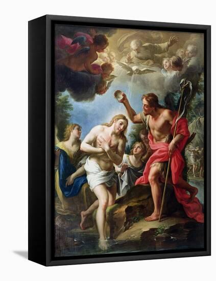 The Baptism of Christ, 1723-Francesco Trevisani-Framed Premier Image Canvas