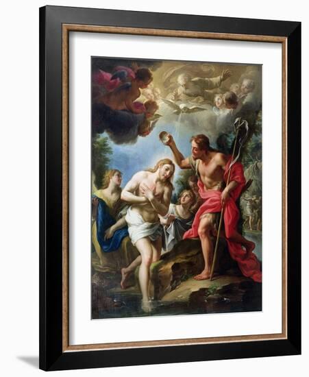 The Baptism of Christ, 1723-Francesco Trevisani-Framed Giclee Print