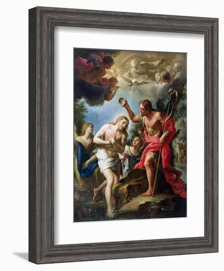 The Baptism of Christ, 1723-Francesco Trevisani-Framed Giclee Print