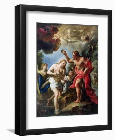 The Baptism of Christ, 1723-Francesco Trevisani-Framed Giclee Print