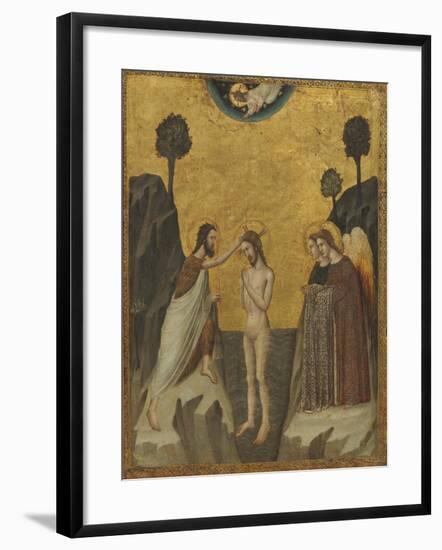 The Baptism of Christ, c.1330/1340-null-Framed Giclee Print