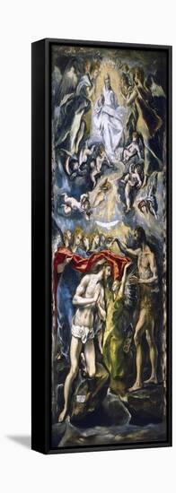 The Baptism of Christ, c.1597-El Greco-Framed Premier Image Canvas