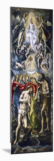 The Baptism of Christ, c.1597-El Greco-Mounted Giclee Print