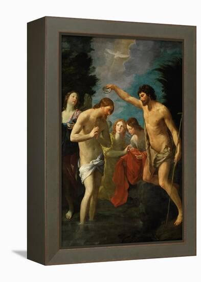 The Baptism of Christ, C.1623-Guido Reni-Framed Premier Image Canvas