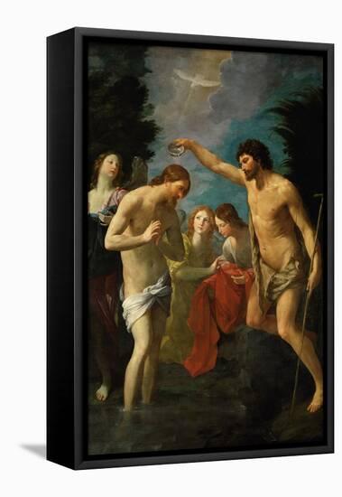 The Baptism of Christ, C.1623-Guido Reni-Framed Premier Image Canvas