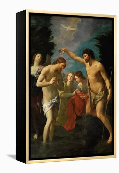 The Baptism of Christ, C.1623-Guido Reni-Framed Premier Image Canvas