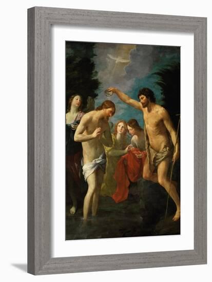 The Baptism of Christ, C.1623-Guido Reni-Framed Giclee Print