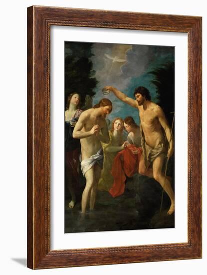 The Baptism of Christ, C.1623-Guido Reni-Framed Giclee Print