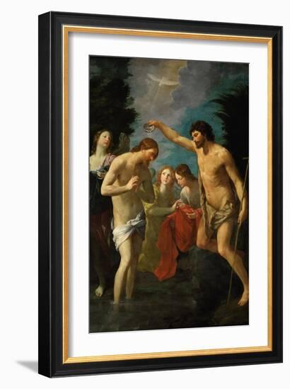 The Baptism of Christ, C.1623-Guido Reni-Framed Giclee Print