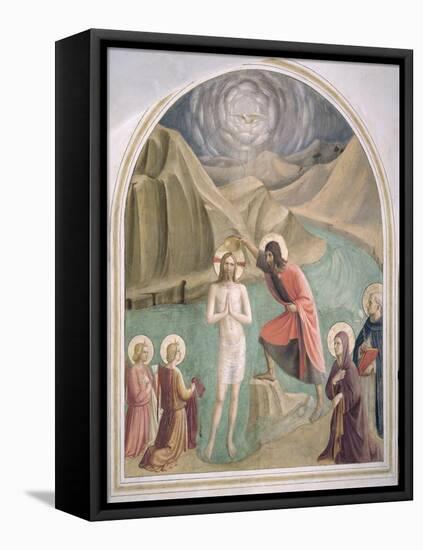The Baptism of Christ, circa 1438-45-Fra Angelico-Framed Premier Image Canvas