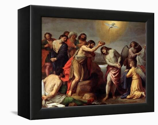 The Baptism of Christ, Late 16th or 17th Century-Alessandro Turchi-Framed Premier Image Canvas