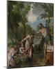 The Baptism of Christ-Paolo Veronese-Mounted Art Print