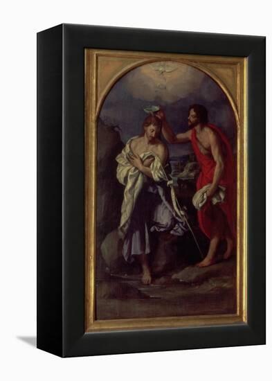 The Baptism of Christ-Alessandro Allori-Framed Premier Image Canvas