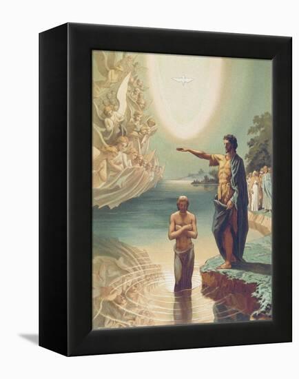 The Baptism of Christ-Grigori Grigorievich Gagarin-Framed Premier Image Canvas