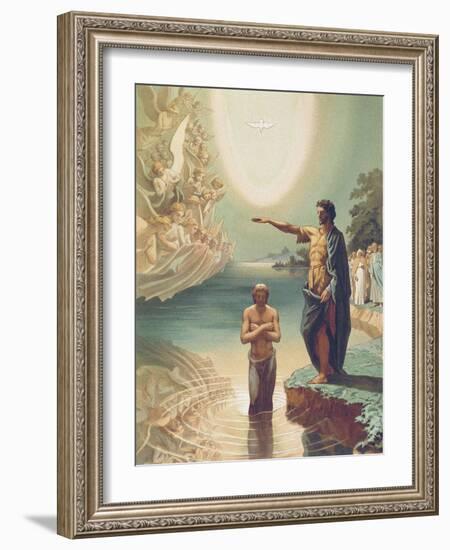 The Baptism of Christ-Grigori Grigorievich Gagarin-Framed Giclee Print