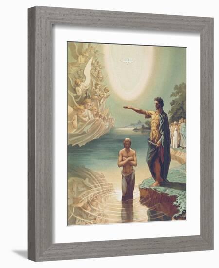 The Baptism of Christ-Grigori Grigorievich Gagarin-Framed Giclee Print