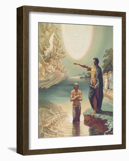 The Baptism of Christ-Grigori Grigorievich Gagarin-Framed Giclee Print