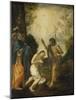 The Baptism of Christ-Lodovico Carracci-Mounted Giclee Print