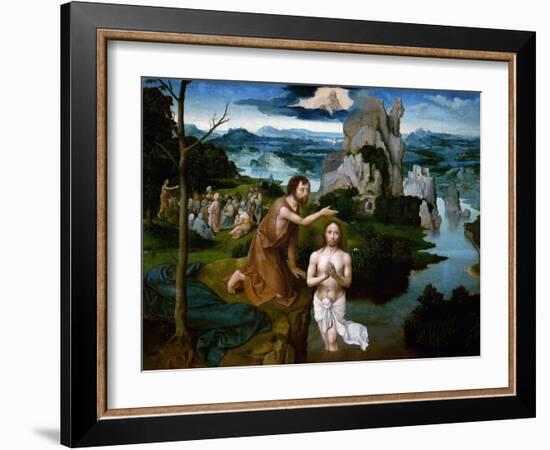 The Baptism of Christ-Joachim Patenir-Framed Giclee Print