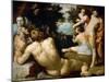 The Baptism of Christ-Cornelis Van Haarlem-Mounted Giclee Print