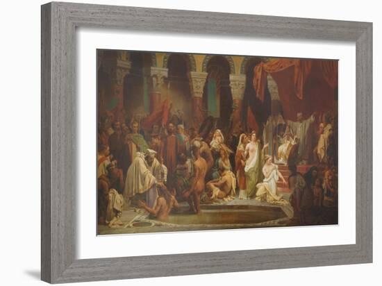 The Baptism of Clovis-Jules Vincent Rigo-Framed Giclee Print