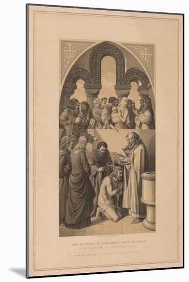 'The Baptism of Ethelbert King of Kent', 597 (1878)-Robert Anderson-Mounted Giclee Print